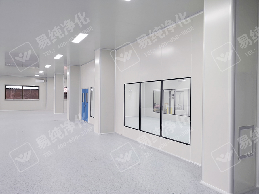 整體工程采用手工板裝修改造，吊頂采用手工單玻鎂凈化板，墻體采用手工巖棉板.jpg